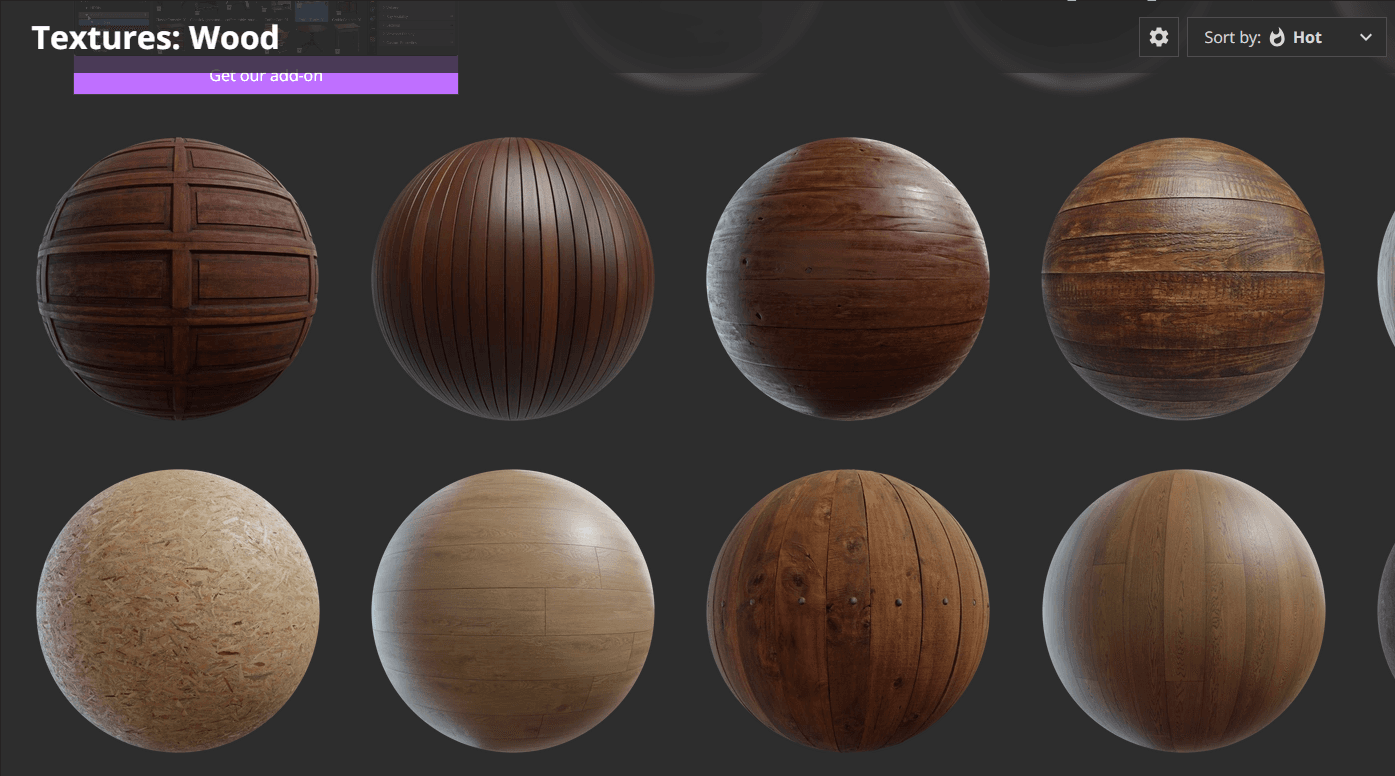 Unity component screenshot